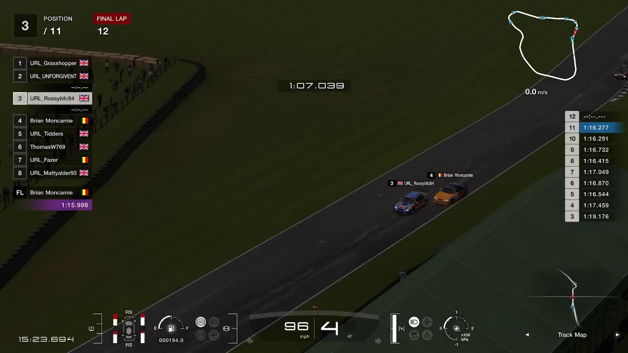URL GT7 BTCC REPLICA RACE 3 GOODWOOD