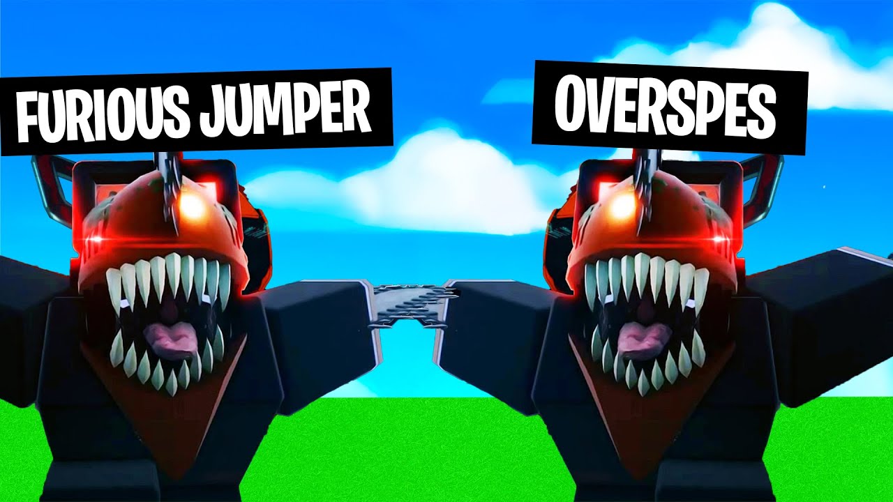 ROBLOX CHAINSAW MAN AVEC FURIOUS JUMPER