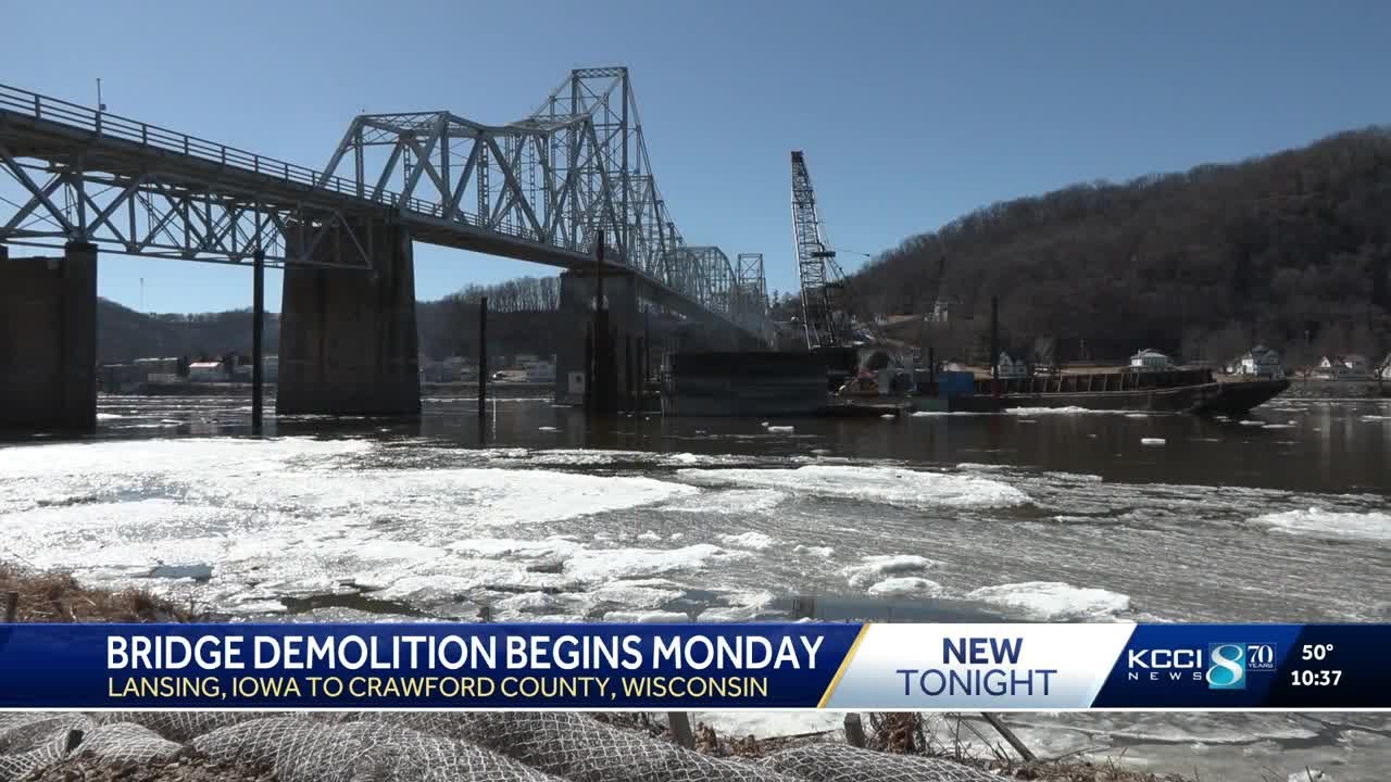 Black Hawk Bridge connecting Iowa and Wisconsin to close for demolition