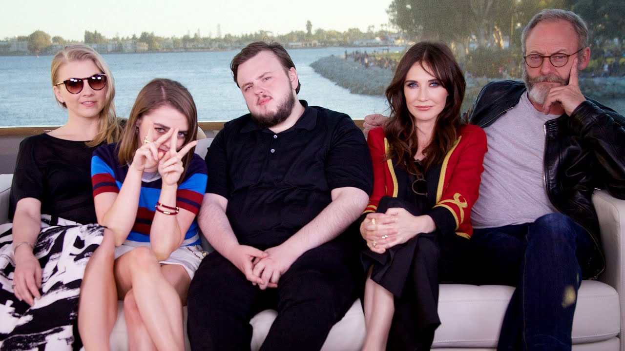 Game of Thrones @ Comic-Con 2015! Natalie Dormer! Maisie Williams!
