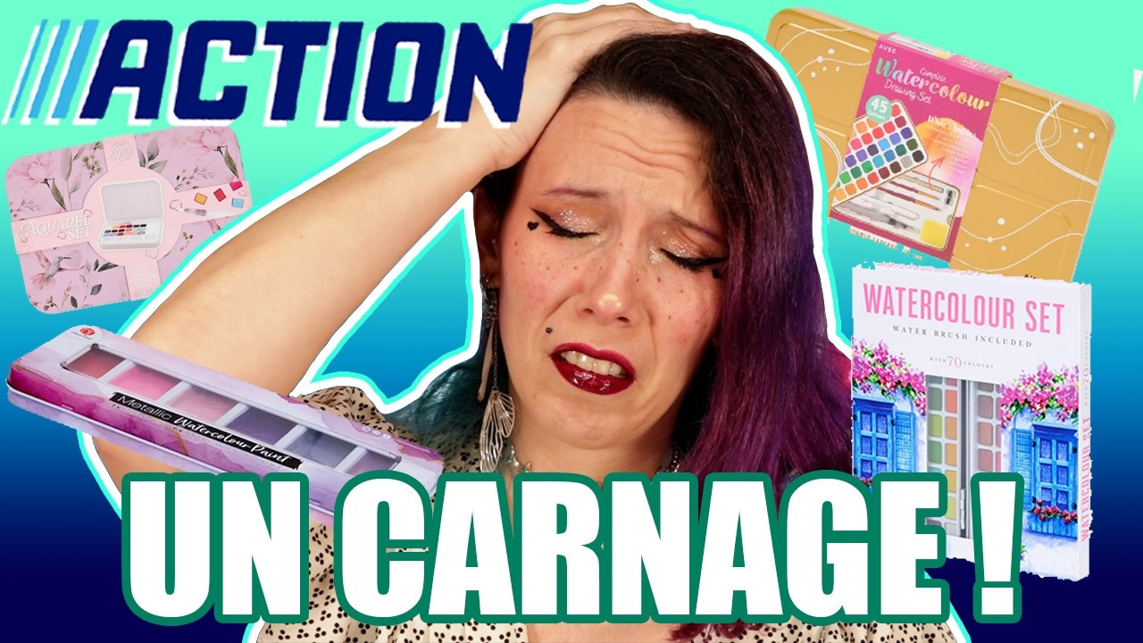 HAUL ACTION 🌟AQUARELLES ABOMINABLES  + 1 réussite ! Test Swatch et illustrations du jeu Hades 2