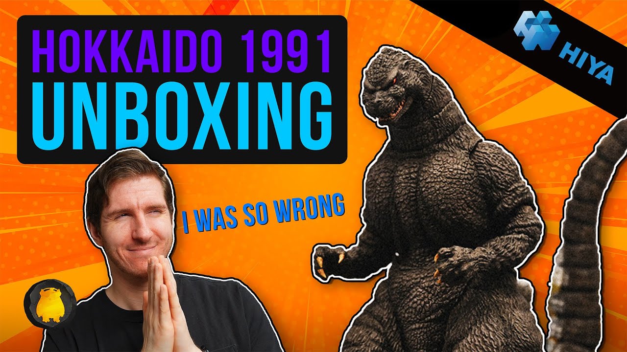Hiya Toys Godzilla 1991 UNBOXING... I Was So Wrong