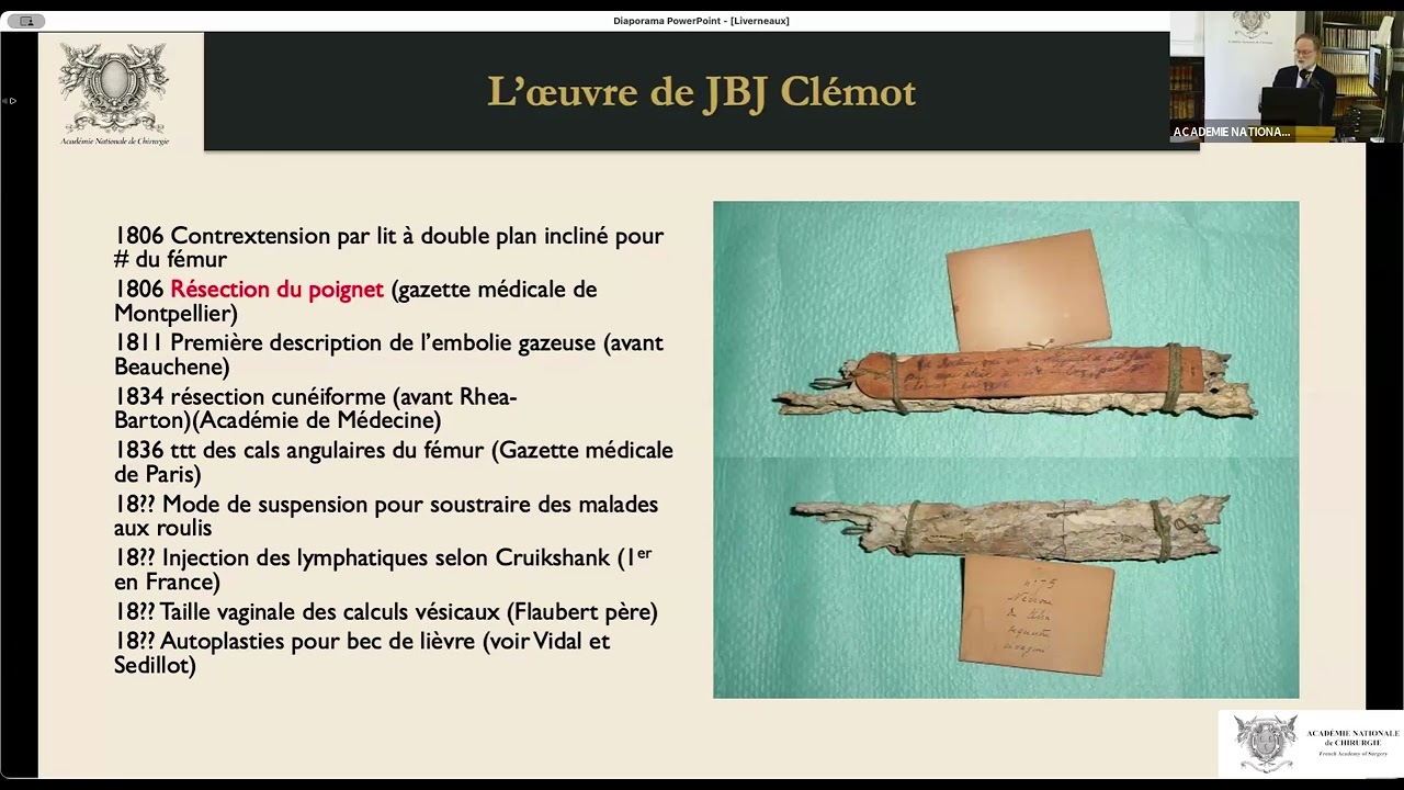 08 La résection du poignet vue par Clémot, chirurgien de la marine sous le Premier Empire.