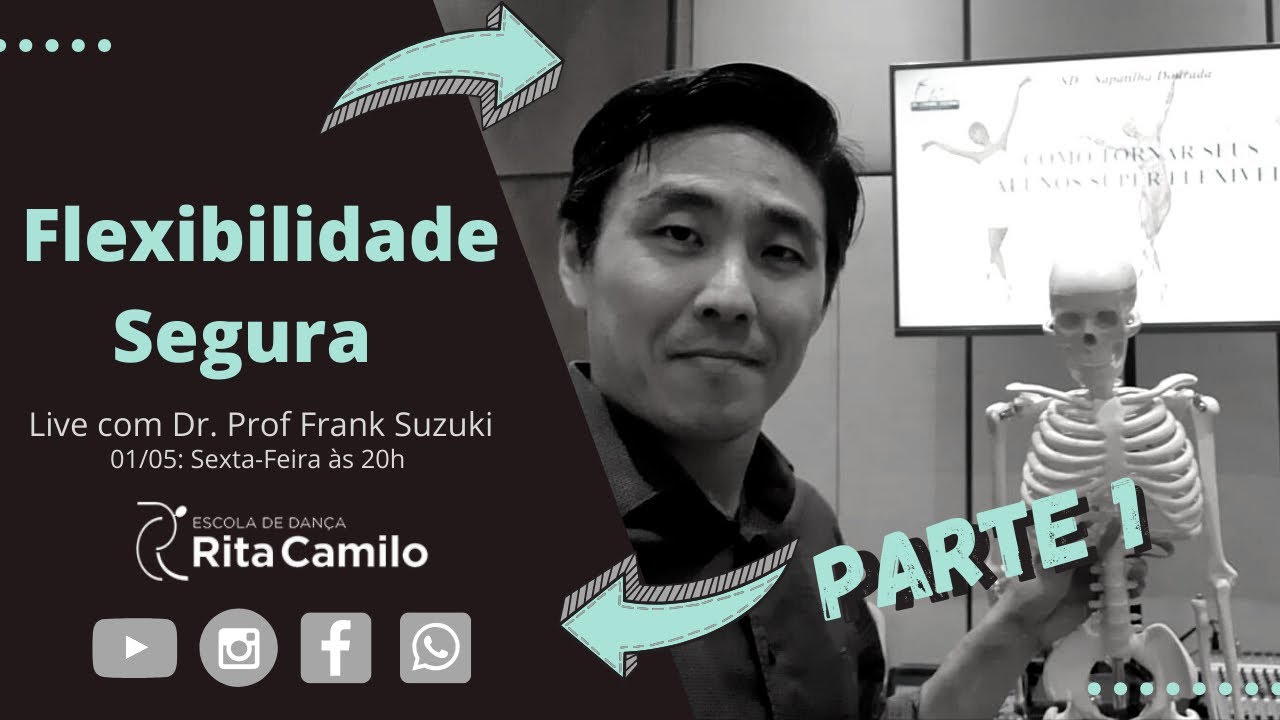 Flexibilidade Segura PARTE 1 Live com o Dr. Prof. Frank Suzuki