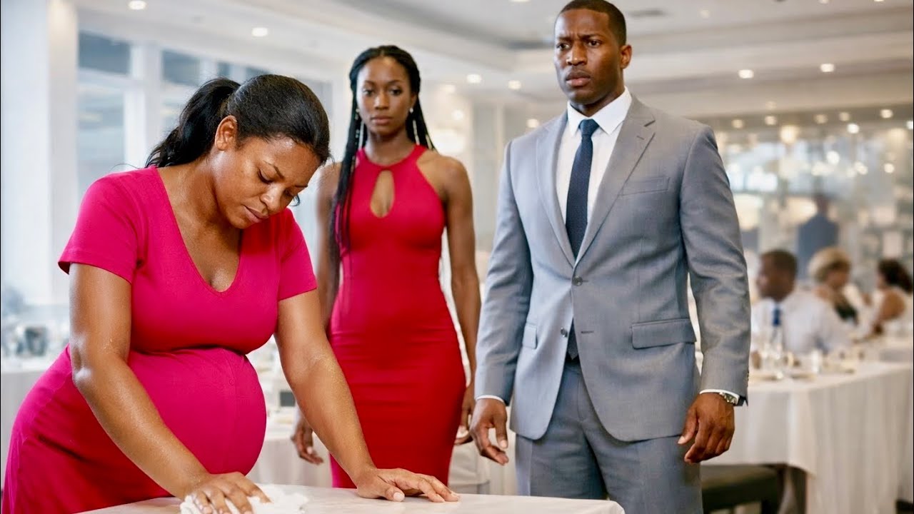 Billionaire Freezes In Shock When He Sees His Broke Pregnant Ex-Wife Working As a Waitress  