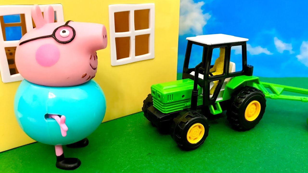 Świnka Peppa ☺ Hejjjj co robi tu ten traktor ☺ Bajka dla dzieci PO POLSKU