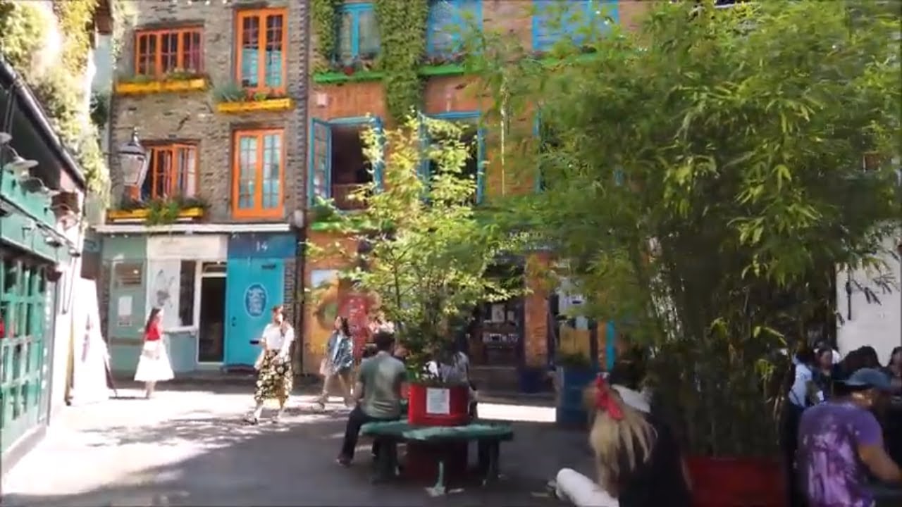 London walk: Trafalgar Square, Covent Garden, China Town, Leicester Square, Trafalgar Square