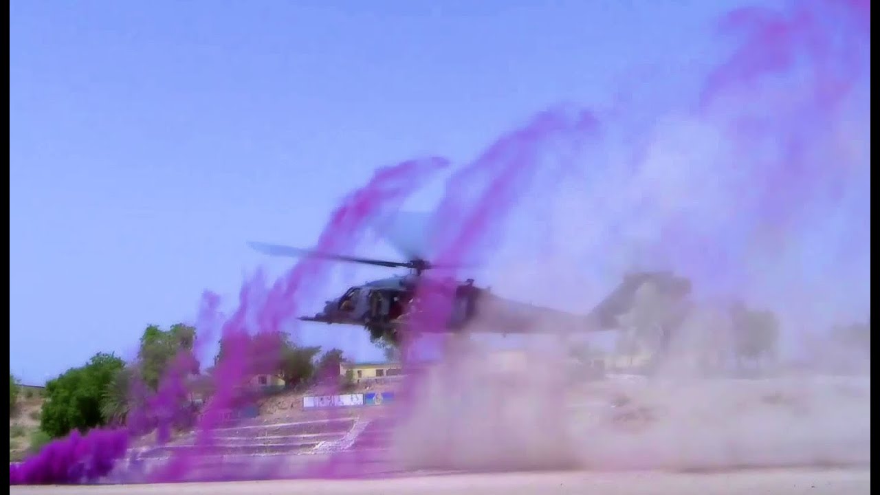 HH-60G Pave Hawk Helicopter CASEVAC Exercise