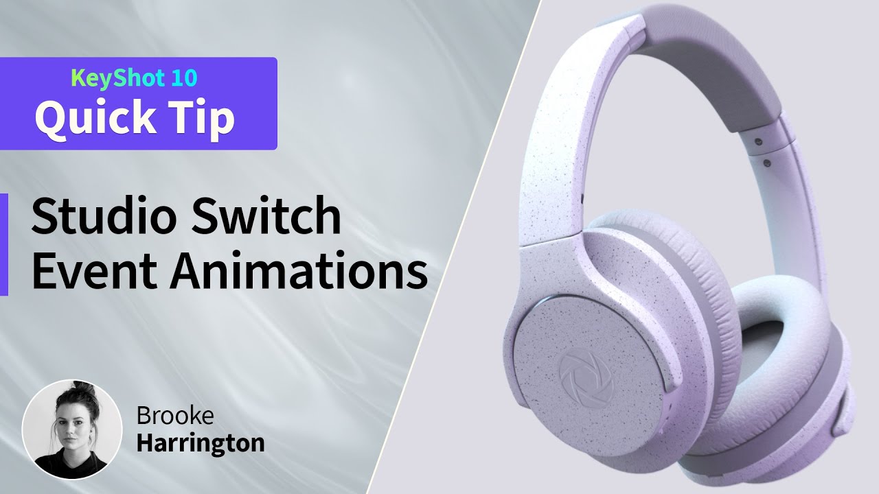 KeyShot Quick Tip - Studio Switch Event Animations