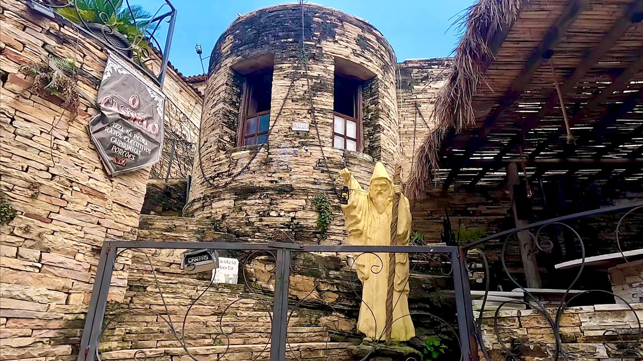 🇧🇷 The Mystical City of Stone in Minas Gerais, São Thomé das Letras, Brazil Walking Tour (4K)