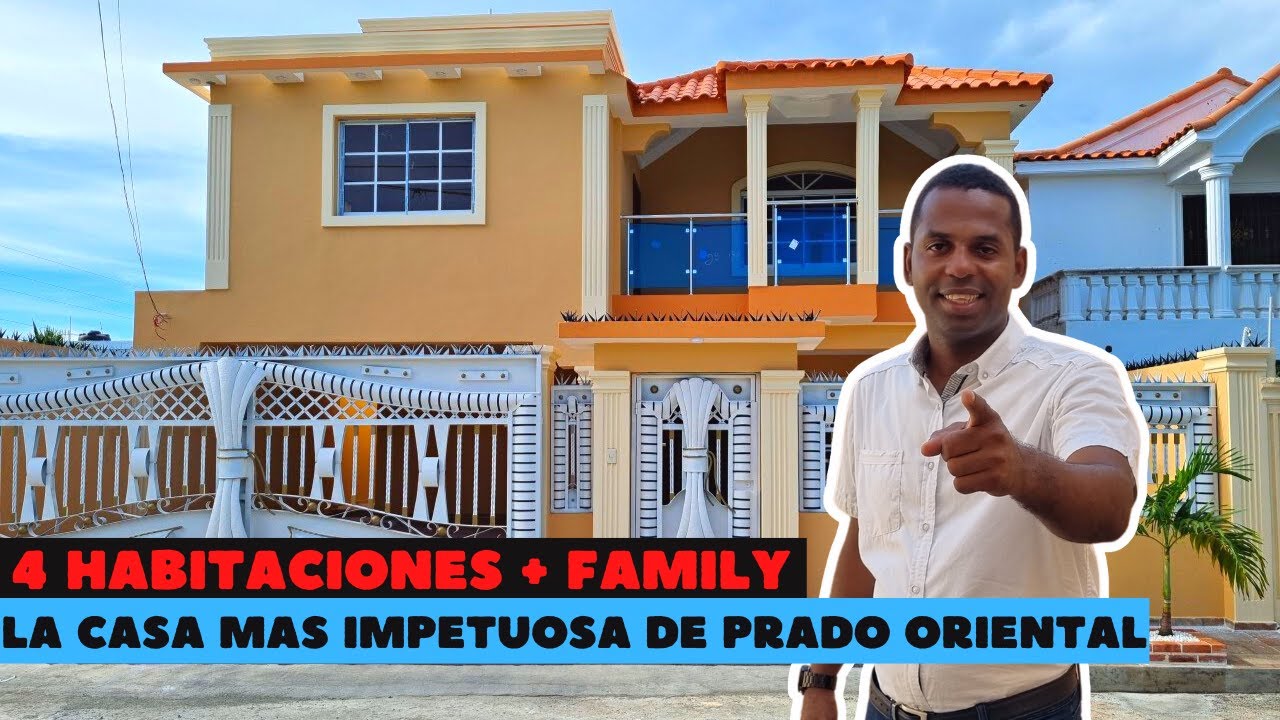 CASA DE DOS NIVELES CON TERRAZA + FAMILY EN PRADO ORIENTAL AUTOPISTA DE SAN ISIDRO | INVIERTE EN SD