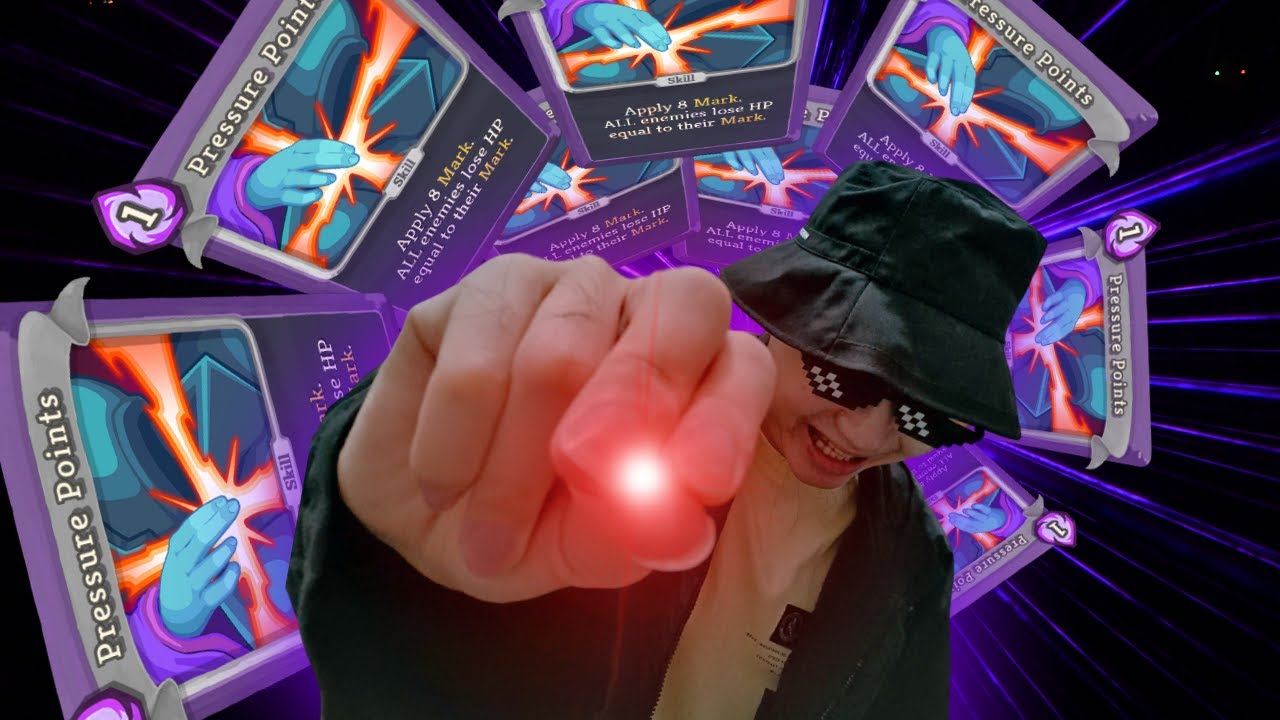 【殺戮尖塔】我把初始牌都換成了點穴...