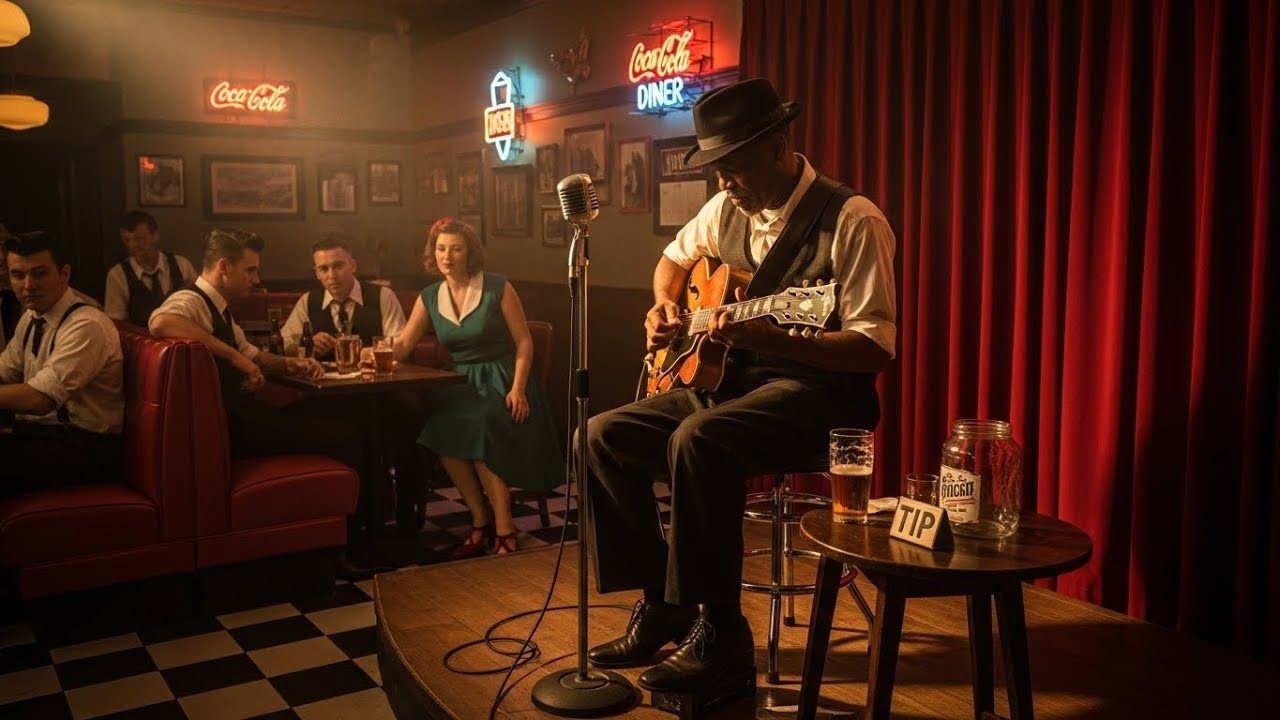 Vintage Blues Instrumental | Relaxing Electric Guitar Blues
