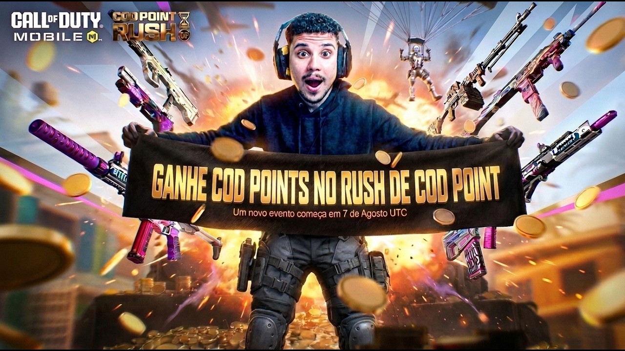 3.500 CODPOINTS GRATIS CONFIRMADO no COD MOBILE global 🔥