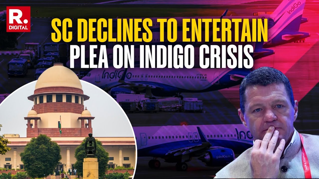 BREAKING: SC Refuses To Entertain Plea On IndiGo's Crisis, Asks Petitioner To Approach In Delhi HC