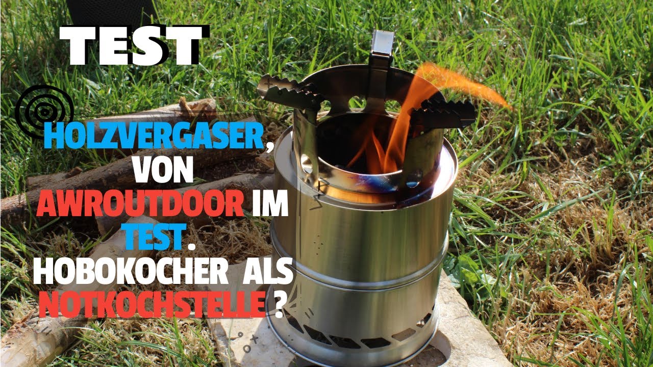 Holzvergaser, Bushbox, Hobo Kocher im Test. Kann er dir als Notkochstelle dienen?