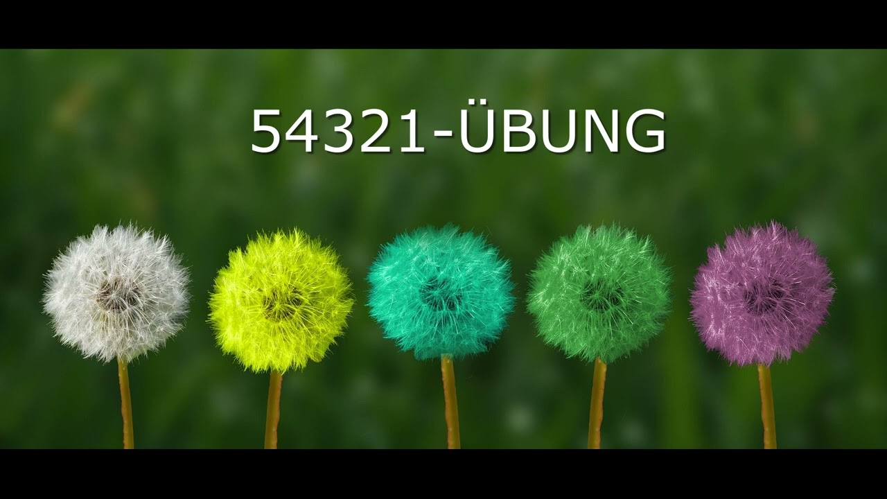 5-4-3-2-1-Methode - Effektive und leicht anzuwendende Achtsamkeitsübung