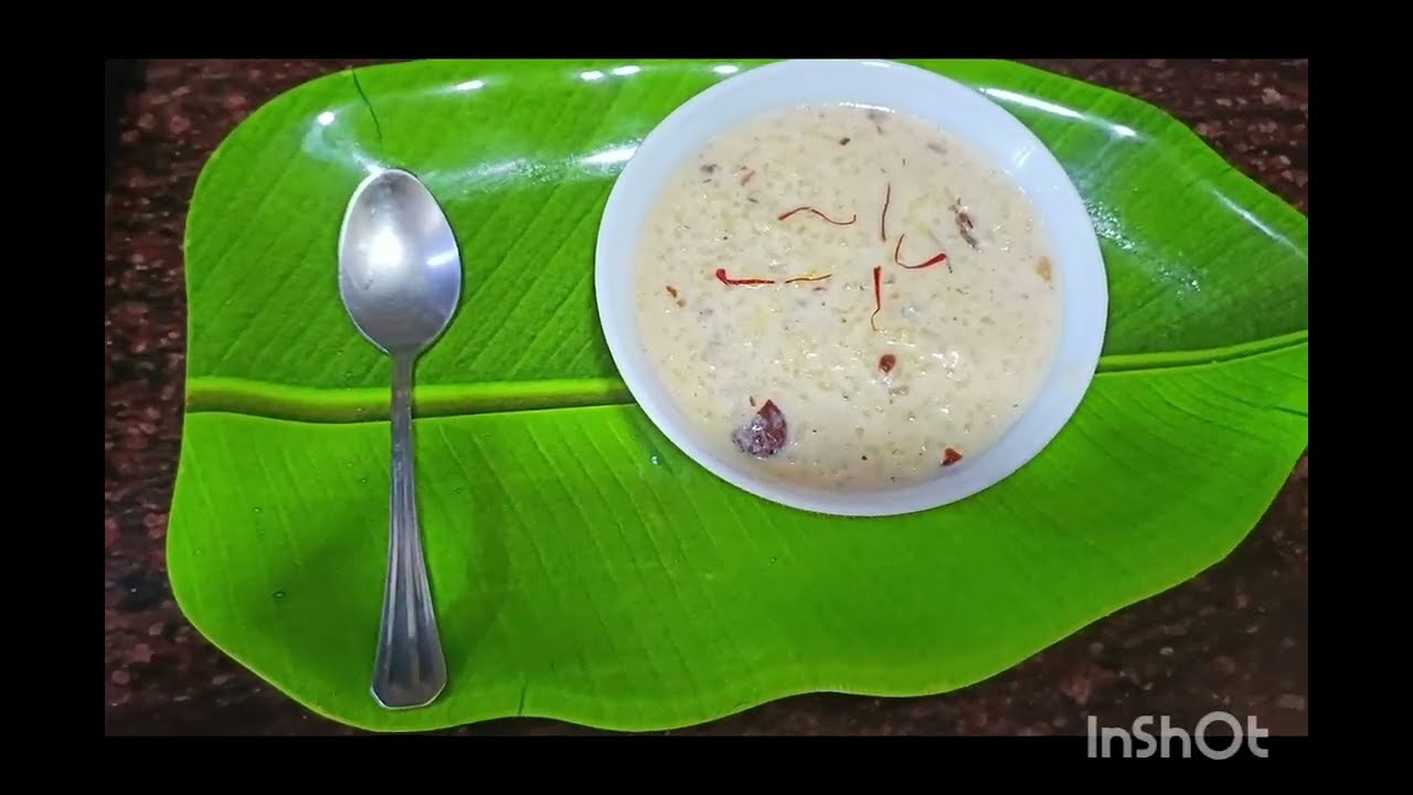 Shahi Kesar Wali Kheer | The Royal Indian Dessert