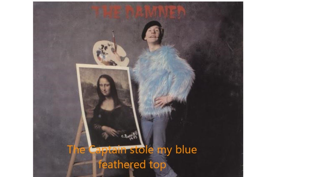 The Captain stole my blue feathered top