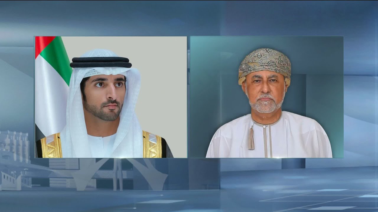حمدان بن محمد يبحث هاتفياً مع نائب رئيس الوزراء لشؤون الدفاع في سلطنة عُمان التطورات في المنطقة