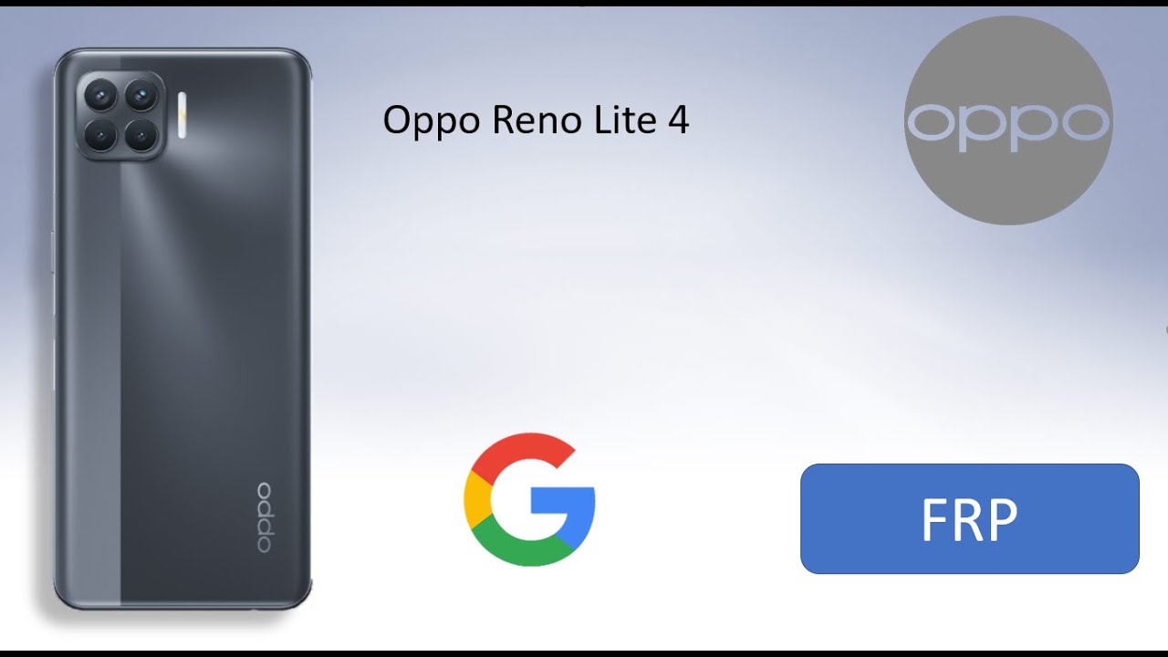 Oppo Reno Lite 4 Reset FRP/Bypass Google/Сброс Гугл Аккаунта