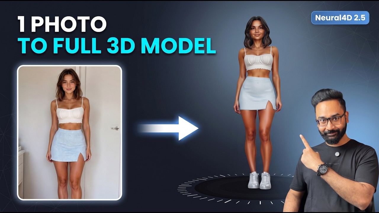 Может ли ИИ действительно заменить Blender? Тестирую Neural4D 2.5