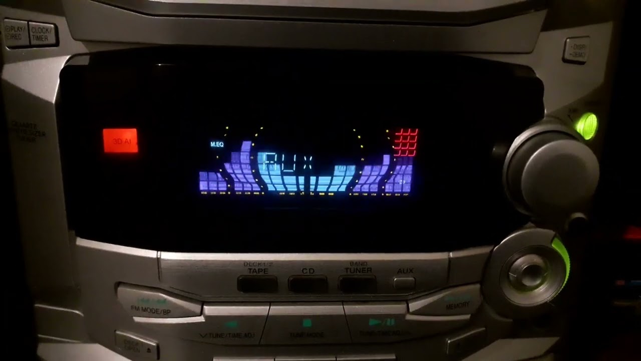 panasonic SA-AK 28 sound test & mode DEMO