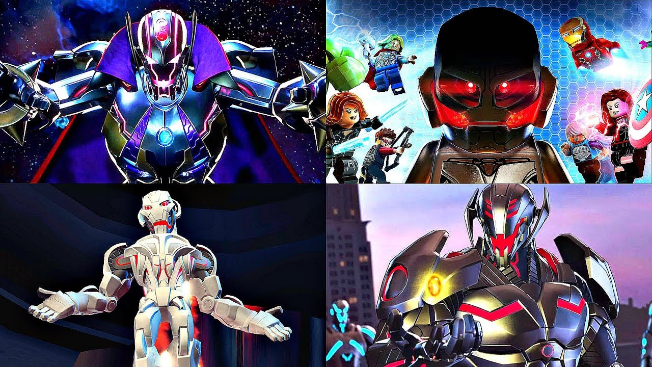 Ultron Boss Battles In Marvel Games (2006 - 2019)