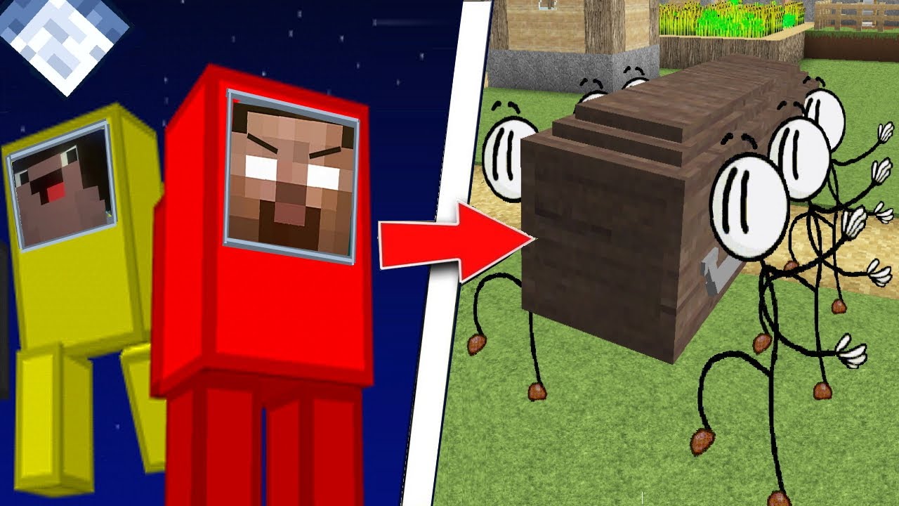 Henry Stickmin Distraction Dance in Minecraft #4 Coffin Meme