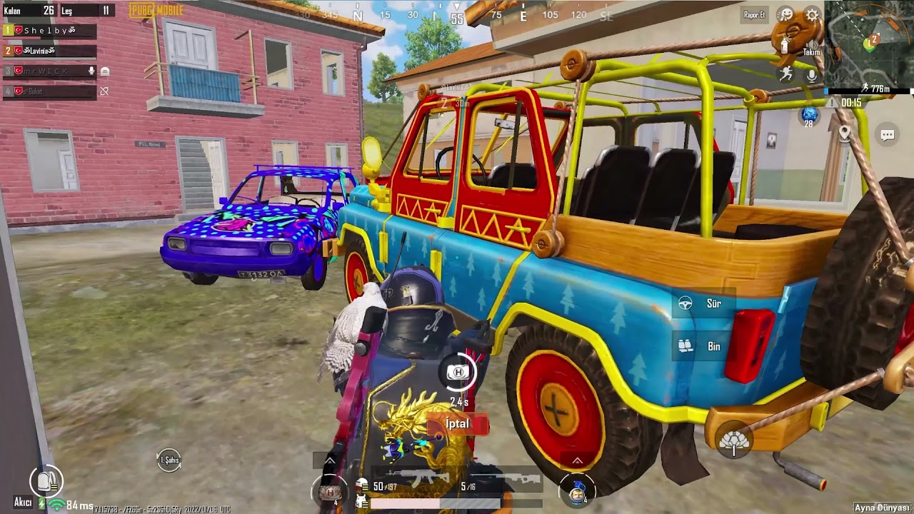 PUBG MOBİLE AKSİYON DOLU 25 KİLL RANKED!!