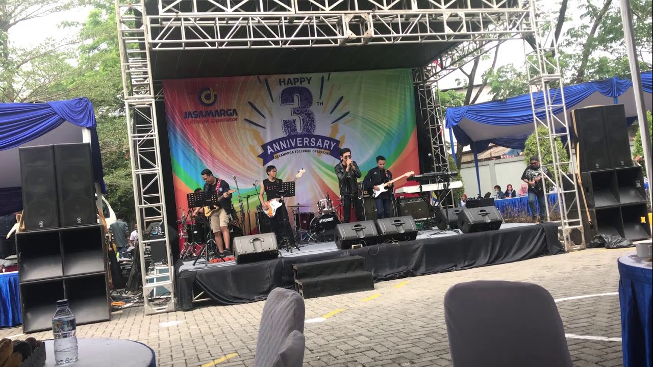 Janger Band Pelangi Cover Anniverary ke 3 JMTO Jasamarga Toll Road Operator