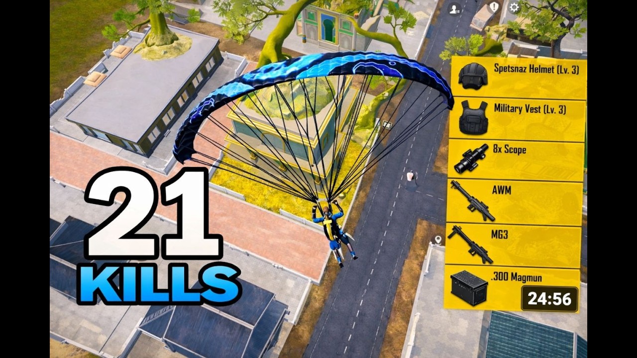 21 Kills Solo vs Squad 😱 BGMI High Kill Gameplay | No Mercy Lobby #bgmi #gaming