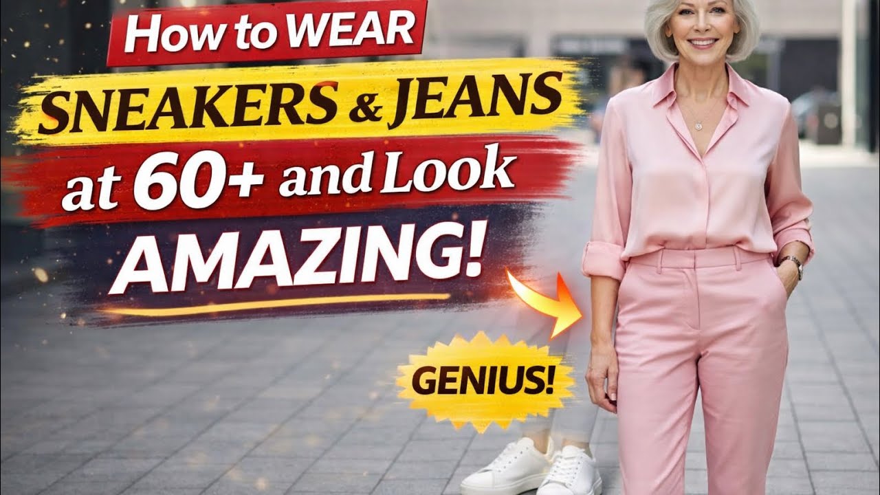 Over 60? This Is How to Wear Sneakers Without Looking Frumpy