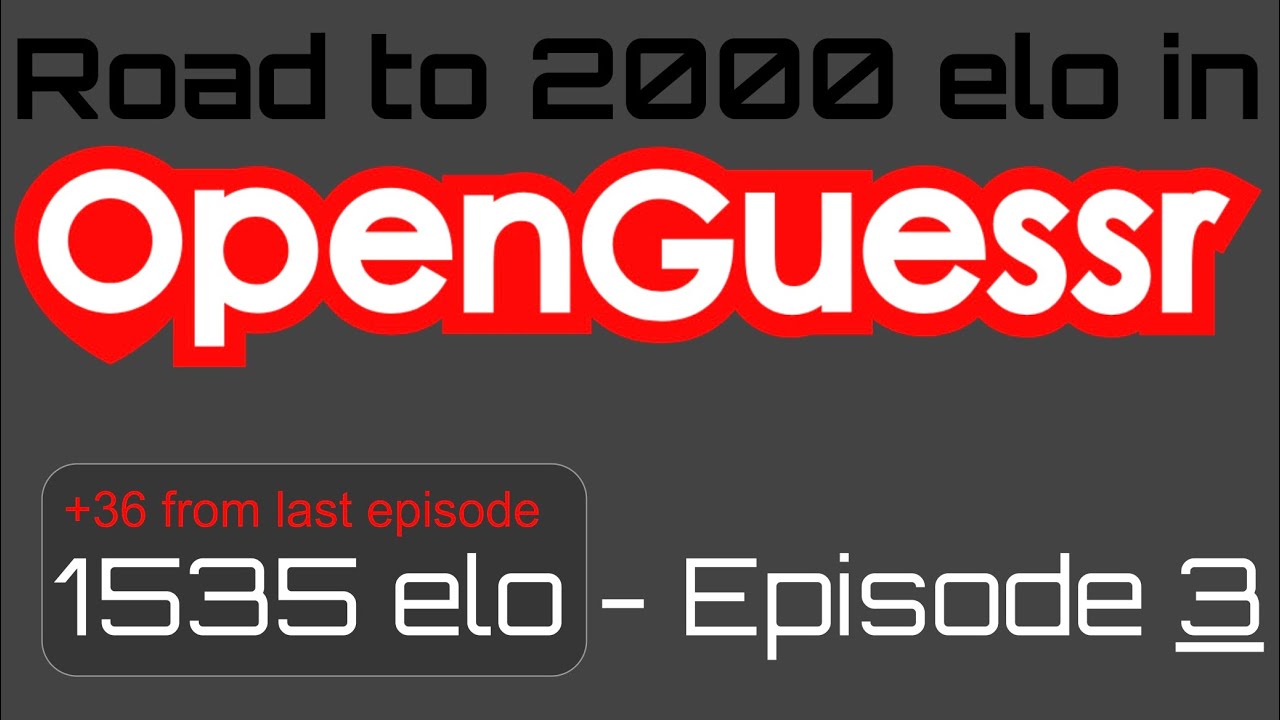 An insane winstreak - Road to 2000 elo in Openguessr (episode 3)