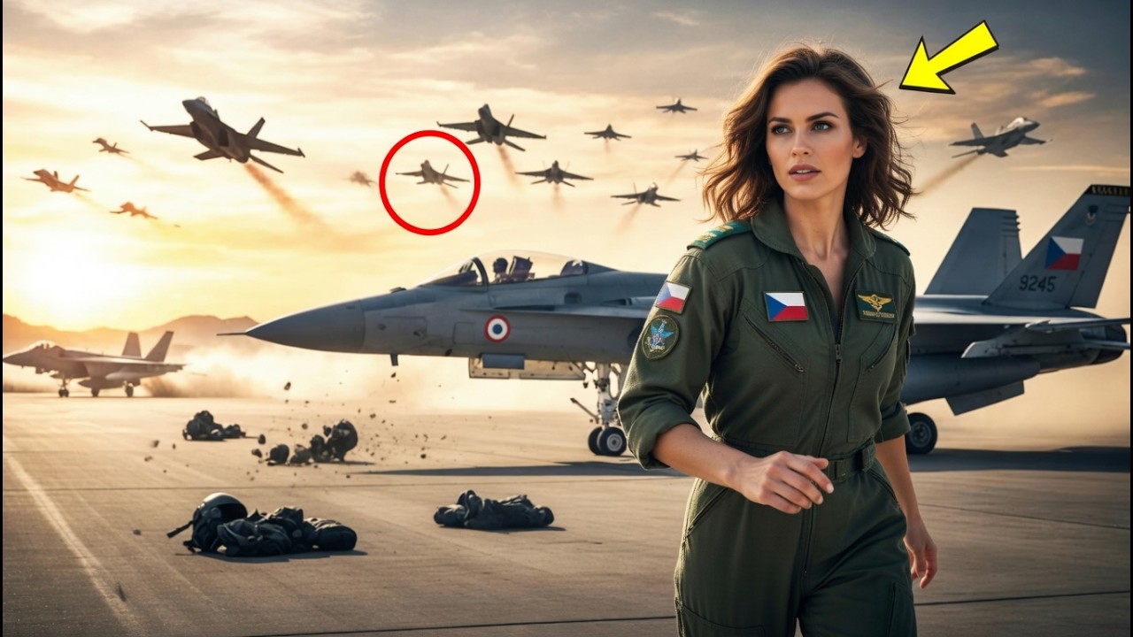 Tvrdili, že na F-16 ženy nemají. Ona se ale sama utkala s 12 stíhačkami a vyvázla živá