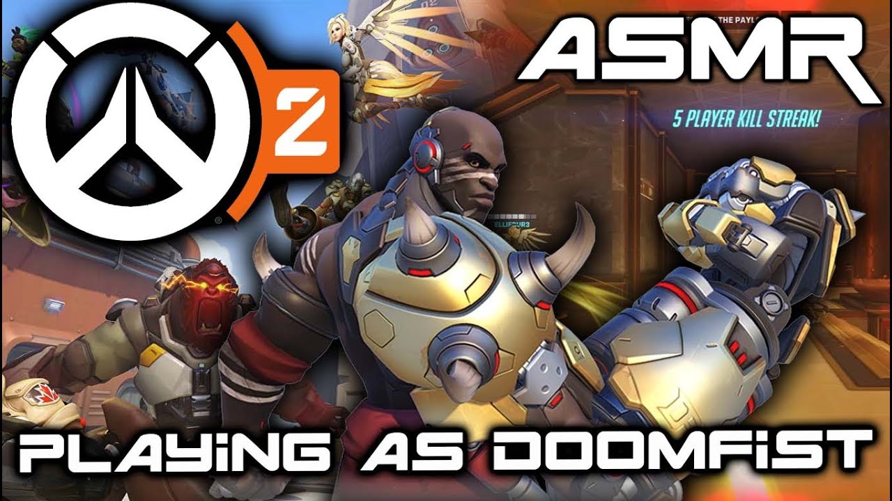 ASMR GAMING | Overwatch 2: The Worst Tank Yet Playing As Doomfist ~ ASMR Music