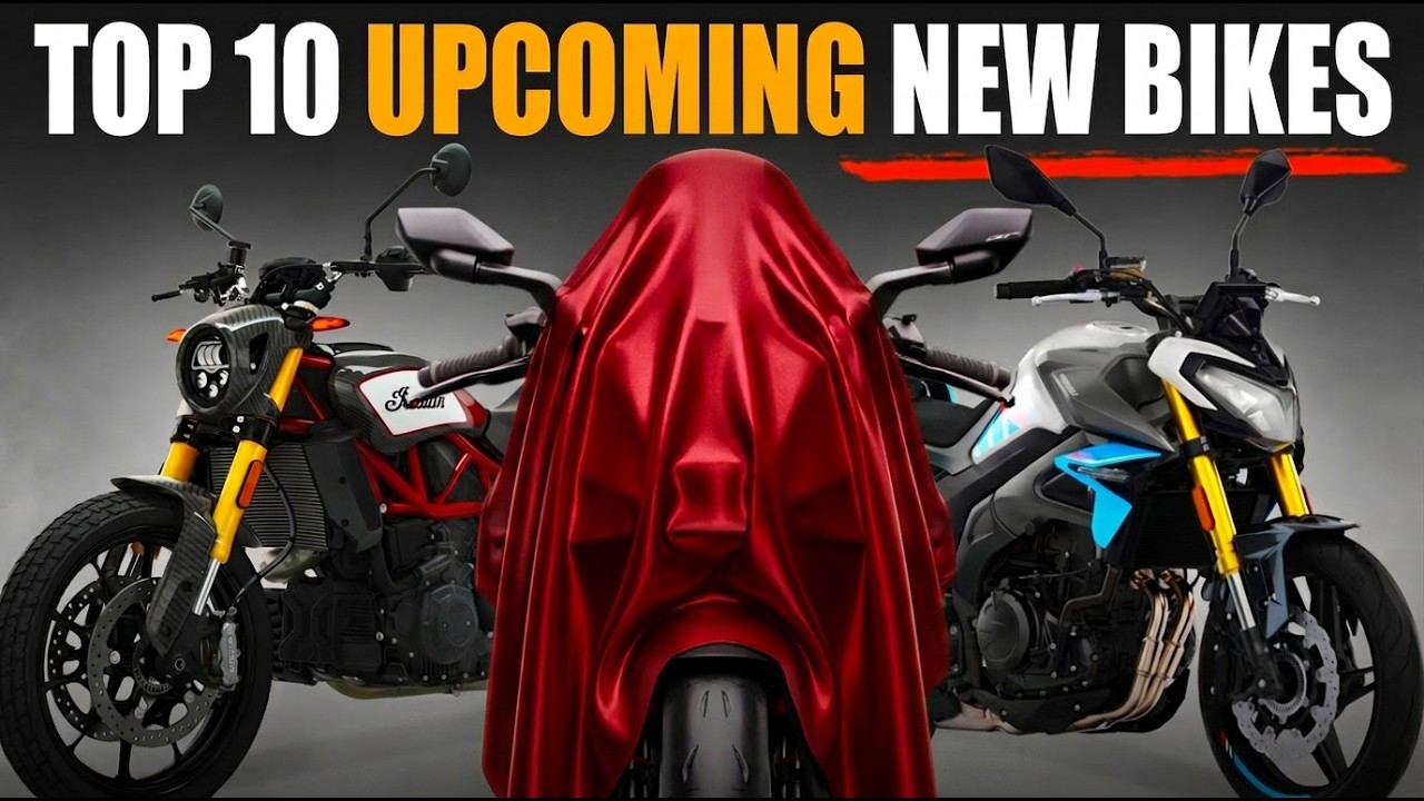 10 Upcoming New Bike Launches 2026 FT: Honda, Yamaha, Harley, Triumph, Hero, Bmw, Tvs...