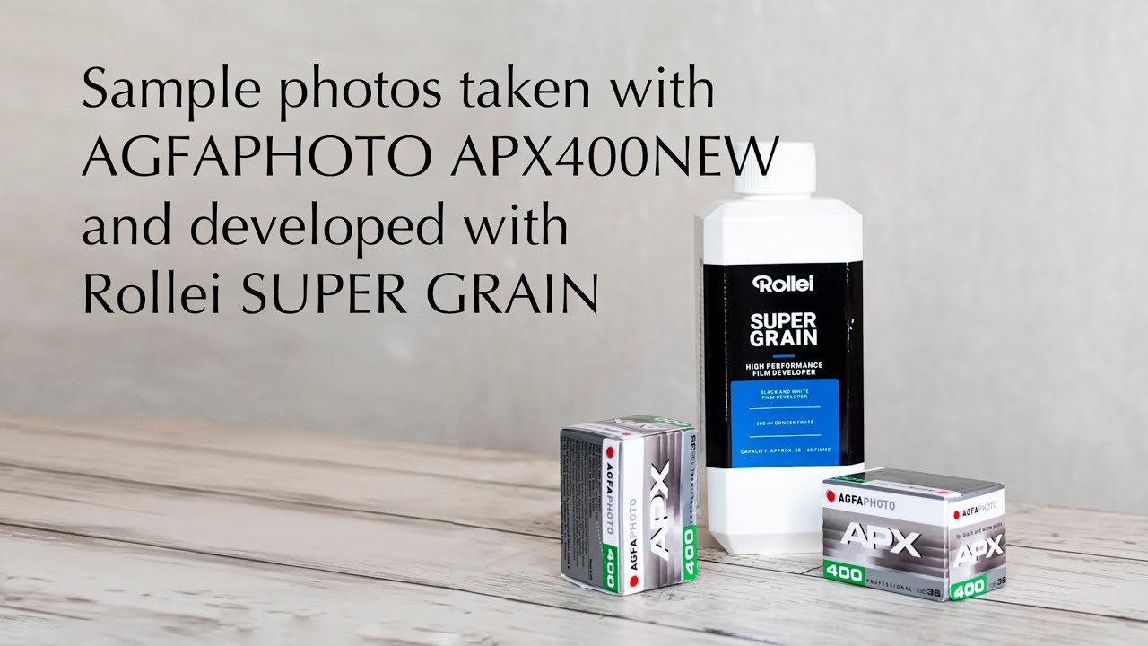 【AGFAPHOTO APX400 NEW Developed with RolleiSupergrain】RolleiSupergrainで現像したAGFAPHOTO APX400 のサンプル写真