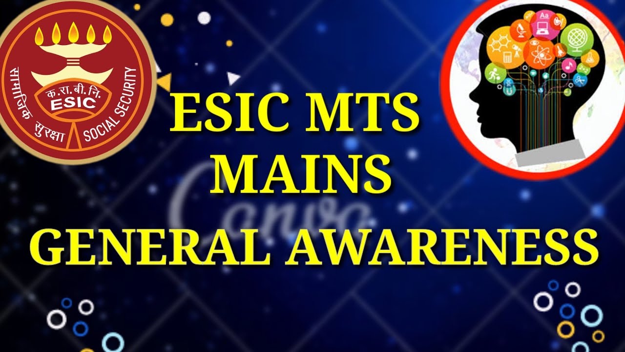 Esic mts mains general awareness#youtubeshorts#youtube#esicmts#esicmts2022#generalawareness