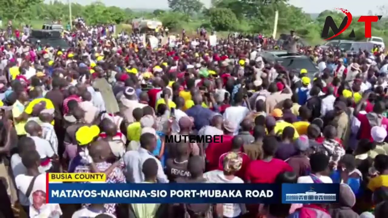 ''MATIANGI KICHWA YAKO NI KUBWA SANA'' RUTO AGAIN MOCKS FRED MATIANGI IN A FIERY SPEECH IN BUSIA!
