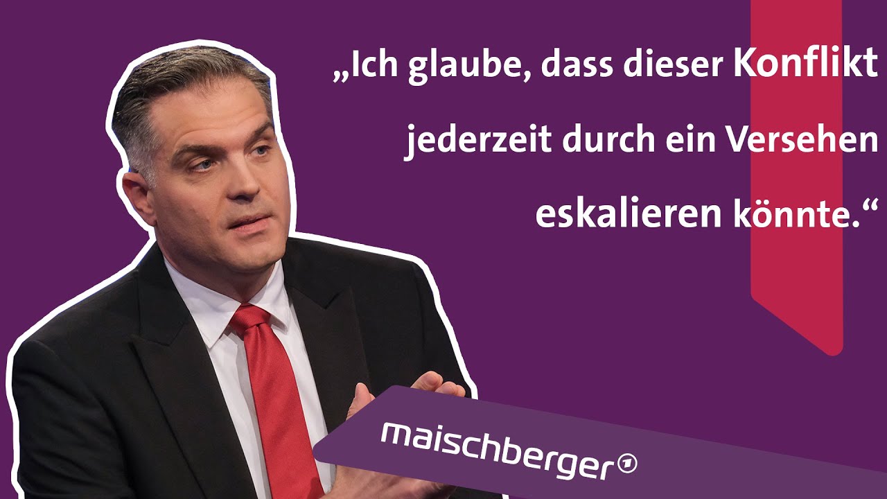 „Wir sind mehrfach unter Beschuss geraten“: Journalist Frederik Pleitgen I maischberger