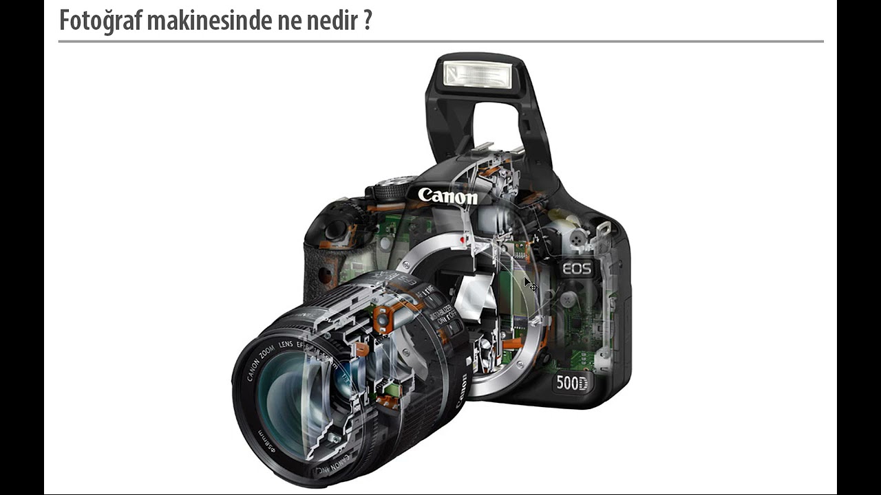 Temel Fotoğrafçılık Bilgisi | 1. Fotoğraf makinesi nedir?