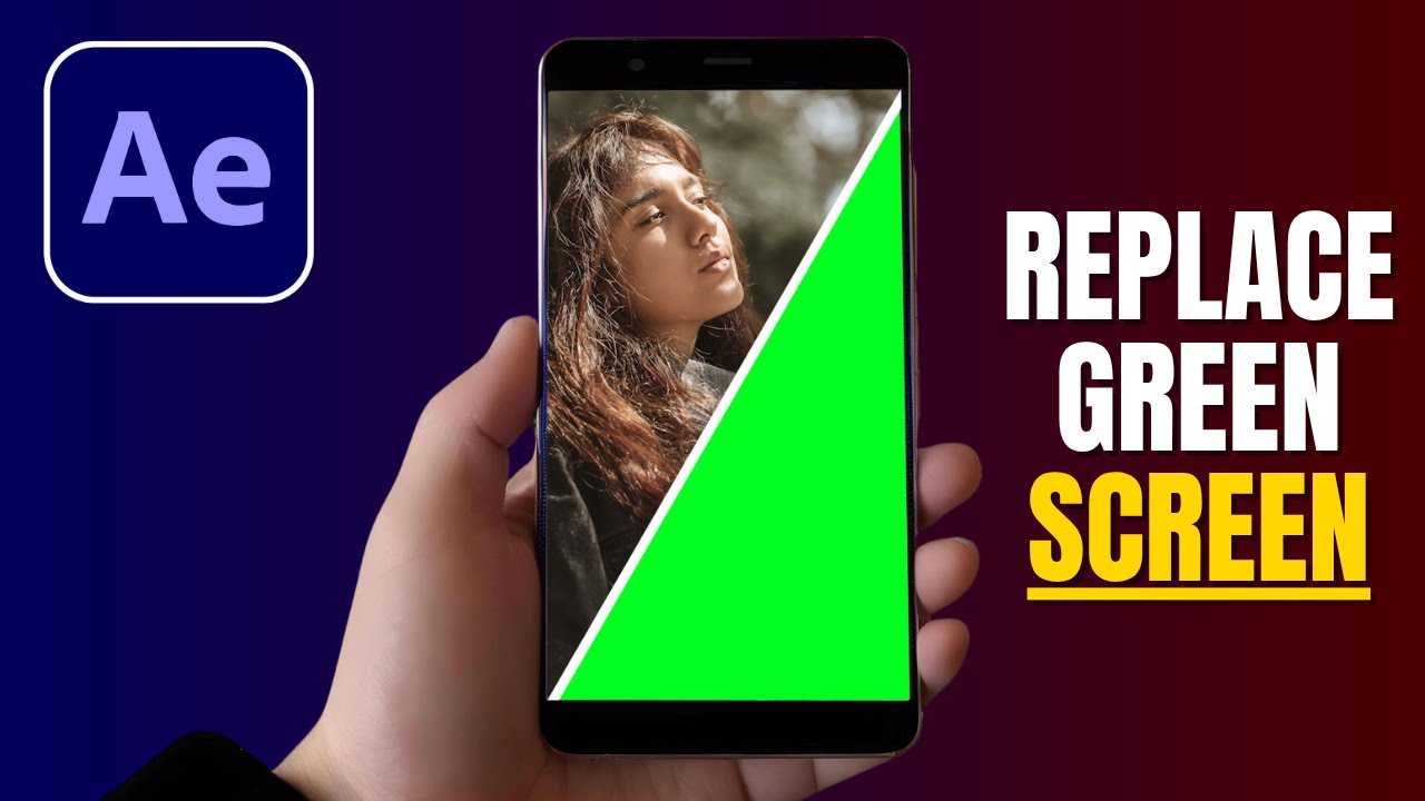 How to Replace Green Screen in After Effects FAST!