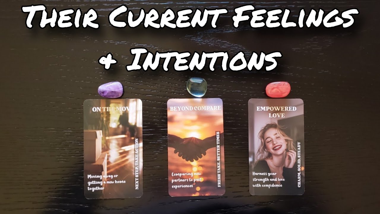 💛💕 Their Current Feelings & Intentions Towards You 🔮 Pick A Card Love Reading 