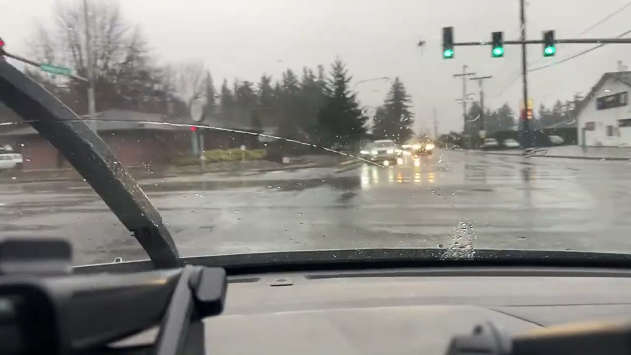 Highlight 7:15 - 12:13 from Whatcom County Weather live. Flooding updates and driving around. #wawx