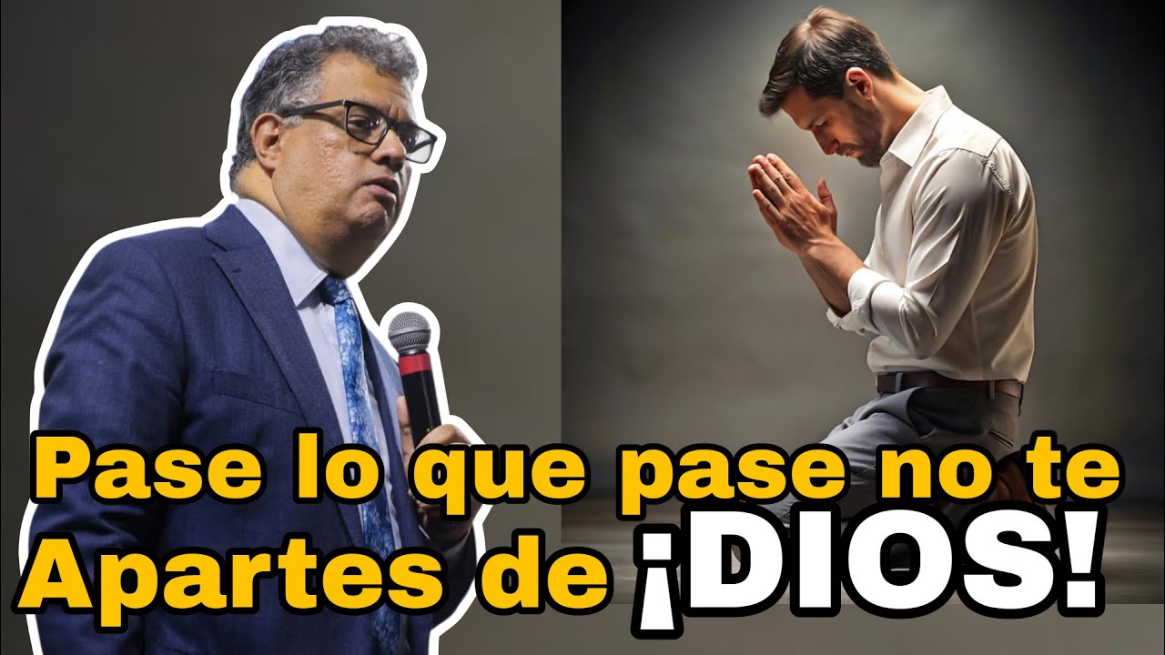 ☝🙇🏻‍♂️📖🕊‼️Pase lo que pase no te apartes de ¡DIOS‼️🙌 Rev. Eduardo Masías 