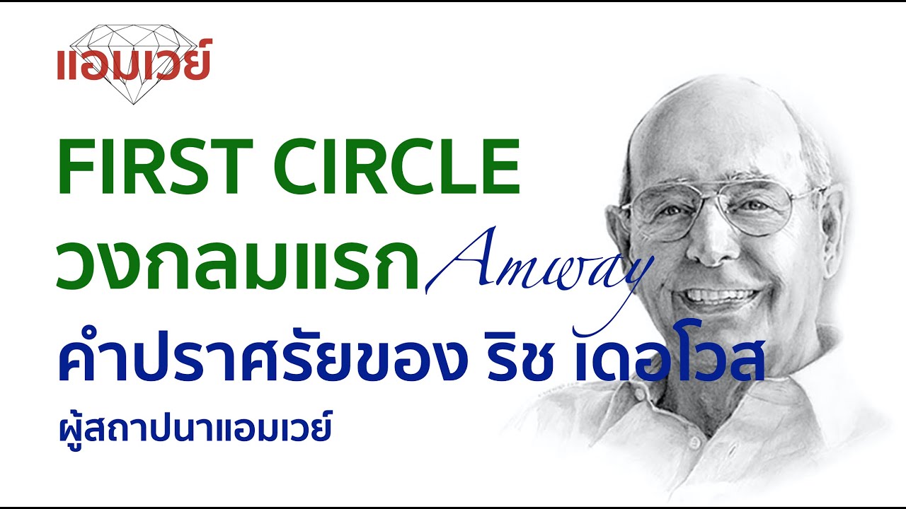 First Circle รากฐานที่มั่นคงของธุรกิจแอมเวย์ เริ่มต้นที่วงกลมแรก โดย ริช เดอโวส ผู้สถาปนาแอมเวย์