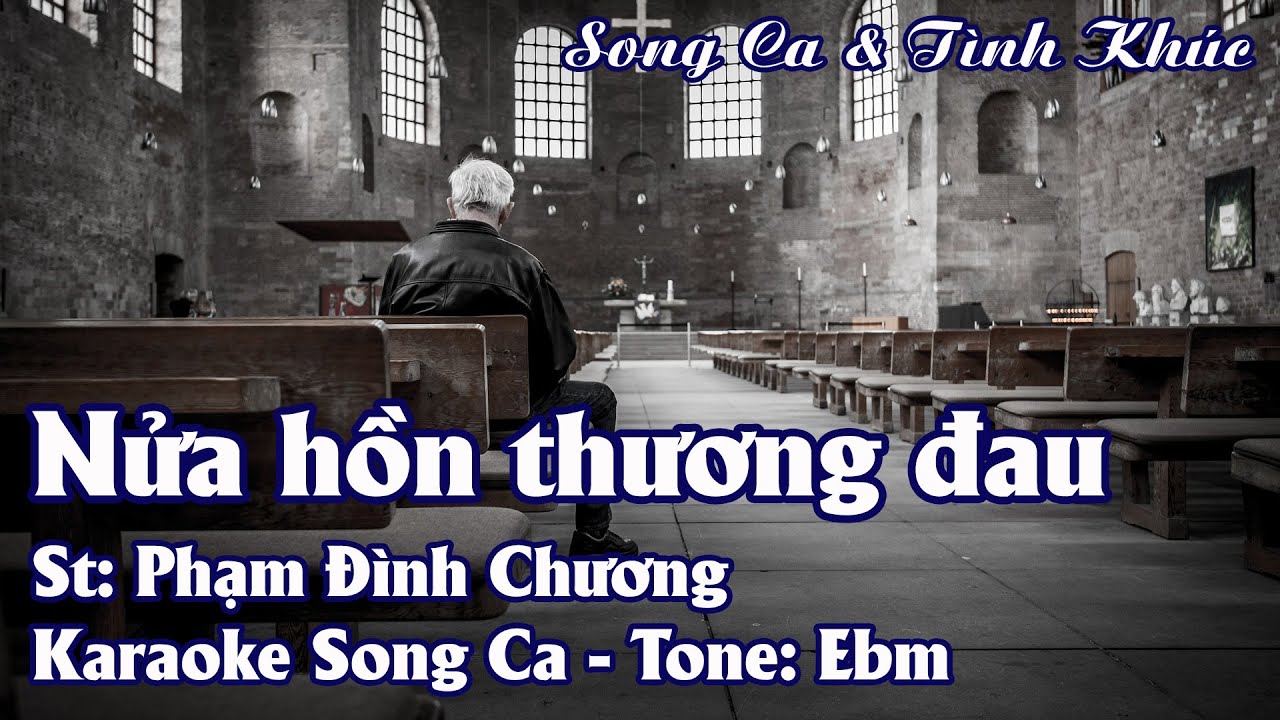 Karaoke Song Ca Nửa Hồn Thương Đau | Song Ca & Tình Khúc