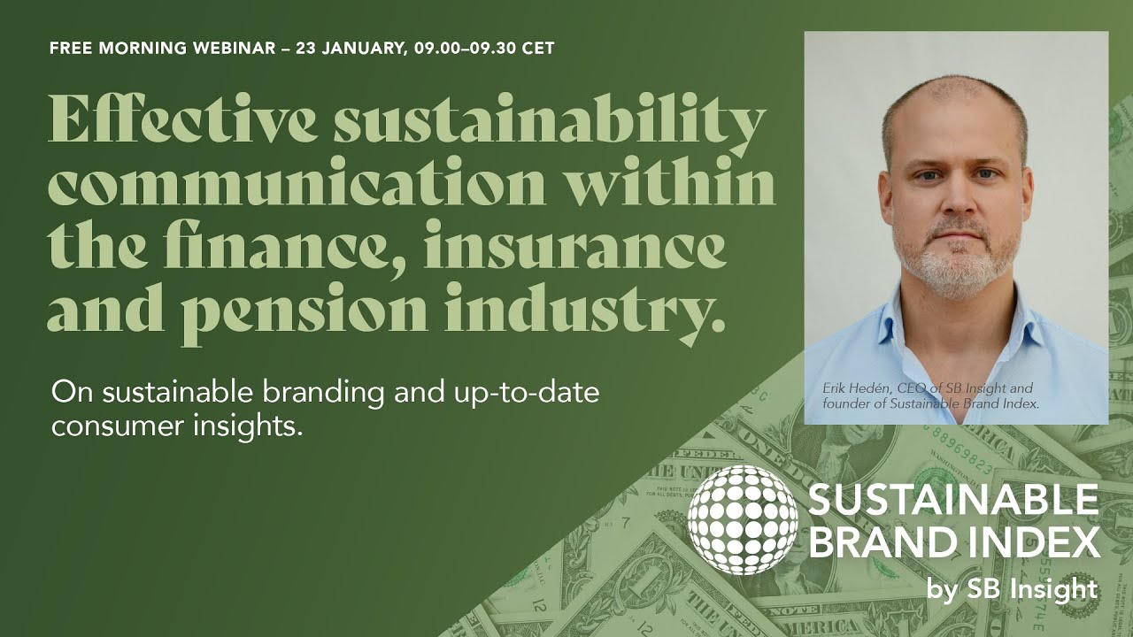 How to achieve effective sustainability communication - Finance, pension and insurance industries