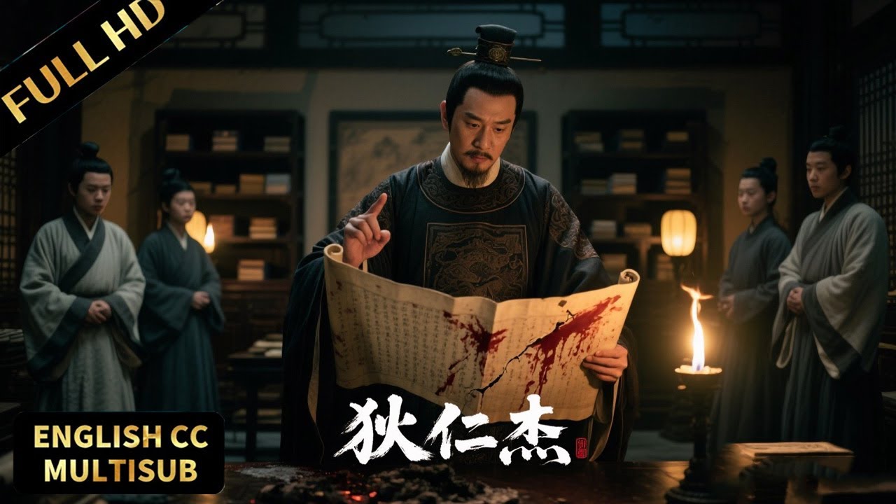 【狄仁杰破案大片】残卷灰烬现血迹！狄仁杰验出学子死前已遭灭口伪造火场！#悬疑  #灾难 #惊悚 #movie #狄仁杰
